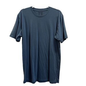 Fresh Clean Threads T-Shirt Mens Large Tall Blue StratoSoft Tee Short Sleeve